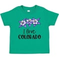 thumbnail image 3 of Inktastic I Love Colorado Columbine Flowers Boys or Girls Baby T-Shirt, 3 of 5