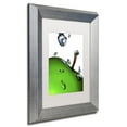 thumbnail image 3 of Trademark Fine Art "Granny Splash II" Canvas Art by Roderick Stevens White Matte, Silver Frame, 3 of 5
