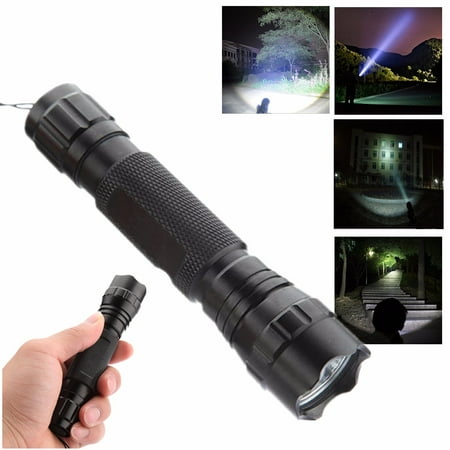 1000Lumens 5 Modes T6 LED Flashlight waterproof Torch Tactical Lamp Light For Outdoor
