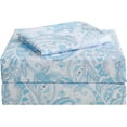 thumbnail image 1 of Floral Printed Sheet Set King Soft Microfiber Botanical Bed Sheets Extra Deep Pocket Pieces, 1 of 6