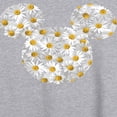 thumbnail image 3 of Disney - Mickey Head Daisies - Juniors Oversized Graphic T-Shirt, 3 of 5