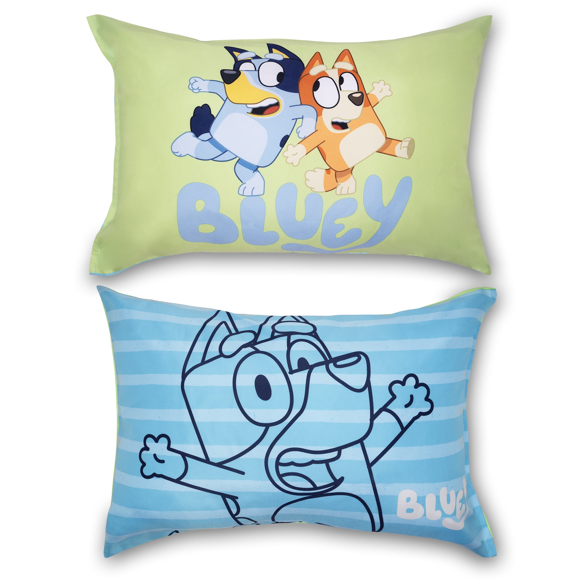 Bluey 3pc Toddler Bed Set w/Print Tote Bag - Bluey and Family