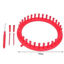 BESTSKY Round Knitter Looms DIY Tool Kit Plastic Round Circle Creative Hat Sweater