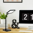 thumbnail image 2 of Brilli Wellness Lighting 21" Modern Charge Up Energy-Boosting Dimmable LED Circadian Desk Lamp (5000k Daylight), Black Finish, 2 of 9