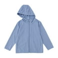 thumbnail image 1 of Veste à Capuche Protection Solaire UPF 50+ pour Petits Garçons et Filles, Légère, Manches Longues, Randonnée en Plein Air, 1 of 6