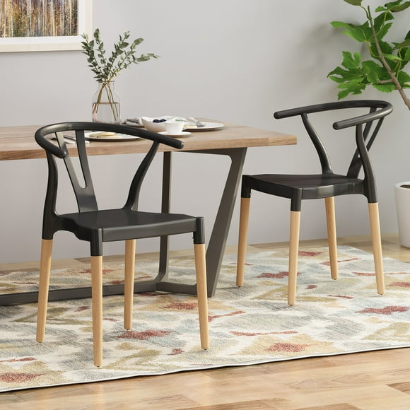 Dining Table And Chairs - Set Includes Two Modern Dining Chairs With A Compact Table, Great For Small Spaces Or Apartment Dining Areas