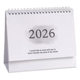 thumbnail image 2 of Small Desk Calendar, 2026 Minimalist Desk Calendar, Office Calendar, Aesthetic Desk Calendar, Cute Calendar, Beautiful Small Flip Desktop Calendar, Standing Spiral-Bound Monthly Planner 1Pcs, 2 of 9