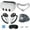 White, variant on VR Accessories Set for Meta Quest 3, with Protective Face Cover, Controller Grips, Headset Case, Lens Protector-White