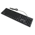 thumbnail image 1 of 104 Key Computer Keyboard, Russian, Spanish, French Keyboard, 4.9ft Cable USB Wired Small Language Gaming Keyboard, for PC Laptops, 1 of 7