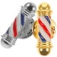 thumbnail image 4 of 2pcs creative barber shop broche broche barber shop broche broche pin de solapa, 4 of 8