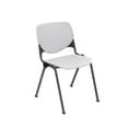 thumbnail image 3 of KFI Studios Plastic  KOOL Stack Chair - Light Grey, 3 of 6