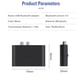 thumbnail image 4 of 2X Receptor de Audio Bluetooth 5.0 RCA 3,5mm AUX Jack Adaptador Inalámbrico de Música Estéreo con Micrófono para Kit de Coche Amplificador de Altavoz, 4 of 5