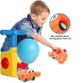 thumbnail image 4 of kjfeif Fun Packed Inflatable Balloon Powered Car Inertial Balloon Car Race Toy Pump Set Spaceship Creative Vehicle Toy with Balloon for Christmas Birthday Balloon Party, 4 of 8