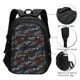 thumbnail image 3 of Fotbe Cool Sports Car Mochila con Estampado y Puerto USB para Hombre y Mujer, Mochila Antirrobo, Mochila de Viaje, Mochila Escolar, Mochila Universitaria, 3 of 7