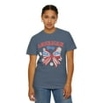 thumbnail image 4 of Coquette 4th of July Bow American Girly  Comfort Colors Shirt, 4 of 5