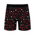 thumbnail image 4 of Valentine's Day Men's Novel Digital Printing Breathable Close Fitting Comfortable Boxers, 4 of 9
