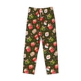 thumbnail image 5 of Balery red green coffee cup print Men's Pajama Pants,Ultra Lightweight Pjs,Lounge Pant-Small, 5 of 9