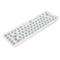 thumbnail image 3 of Kit de teclado mecánico BRILLAR 68 teclas 2.4G inalámbrico blanco, 3 of 10