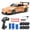 Orange, variant on Storvive RC Drift Car, 1:24 Remote Control Car, 20KM/H 4WD High Speed RC Cars with LED Lights, 2.4GHz RC Race for Boys Girls, Dark Gray