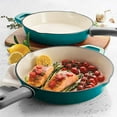 thumbnail image 2 of Tramontina Enameled Cast Iron Skillets, 2-piece, 2 of 4