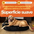 thumbnail image 3 of Cama para Perro Hills Negra Tipo Dona Anti Estrés XX-Large, 3 of 7