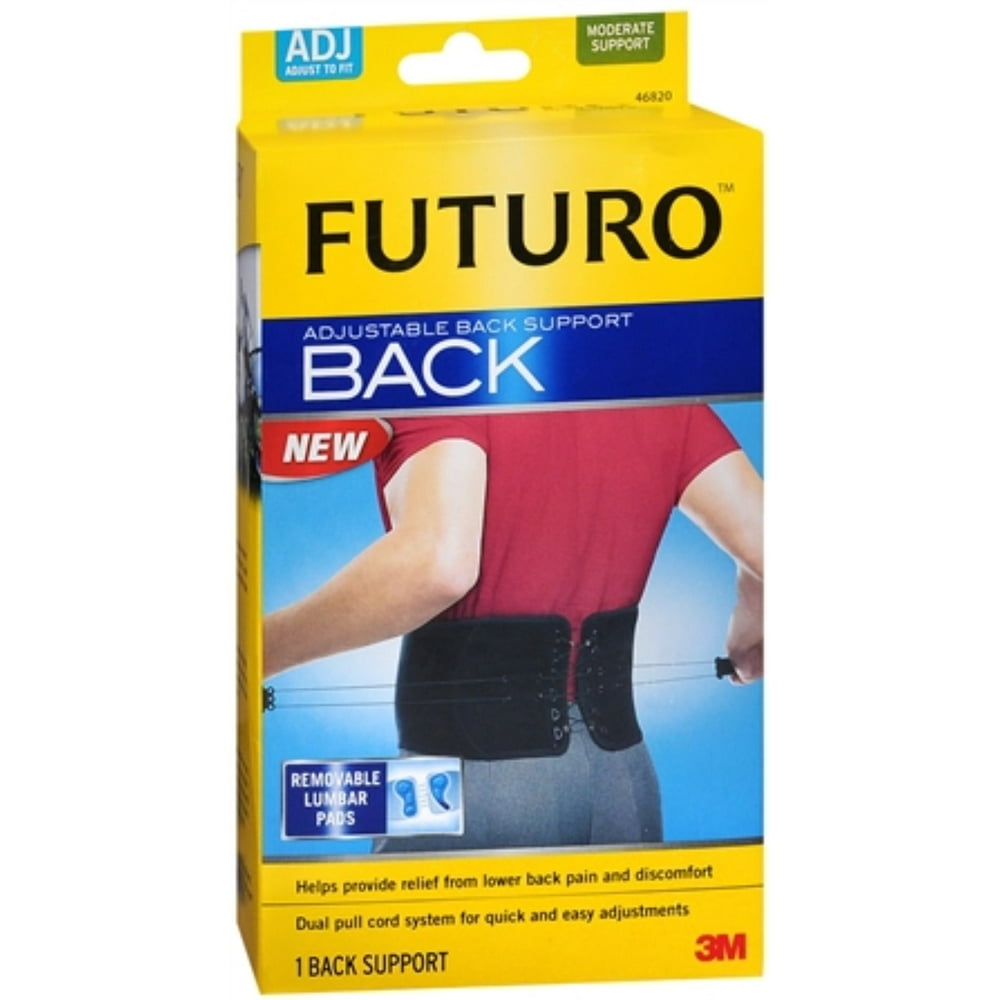 3M Futuro Adjustable Back Support 1 Each (Pack of 2)