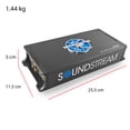 thumbnail image 5 of Mini Amplificador 4 Canales 740w Rms Soundstream Tm-740x4 Clase D Alta Potencia Car Audio Profesional 2 Ohms Estable 600w, 5 of 5