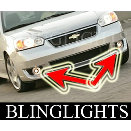 - New 2006 2007 Chevrolet Chevy Malibu SS Xenon Fog Lamps Driving Lights Foglamps Foglights Kit