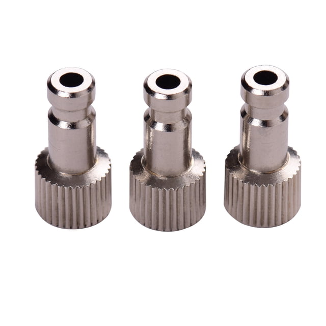 Airbrush Quick Disconnect Coupler Release Fitting 3pcs Male Fitting M5*0.4 Female Compatible with Badger Airbrush