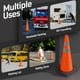 thumbnail image 2 of Conos de seguridad vial BATTIFE, 1 paquete de 70 cm con cuello reflectante, 2 of 9
