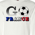 thumbnail image 4 of Inktastic Go, France- Soccer, Football Long Sleeve T-Shirt, 4 of 5
