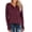 Wine women tops 71, variant on Wycnly Button Henley Top for Women Casual Solid Crewneck Long Sleeve Tshirt Spring Breathable Pullover Sweatshirts Womens Tops Dressy Casual