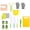 Other, variant on BunnyPony 19 Pieces Kid Safe Kitchen Set, Kids Kitchen Tools for Cooking and Safe Cutting Veggies Fruits, Real Kids Cooking Sets Kids Cooking Tools for Children