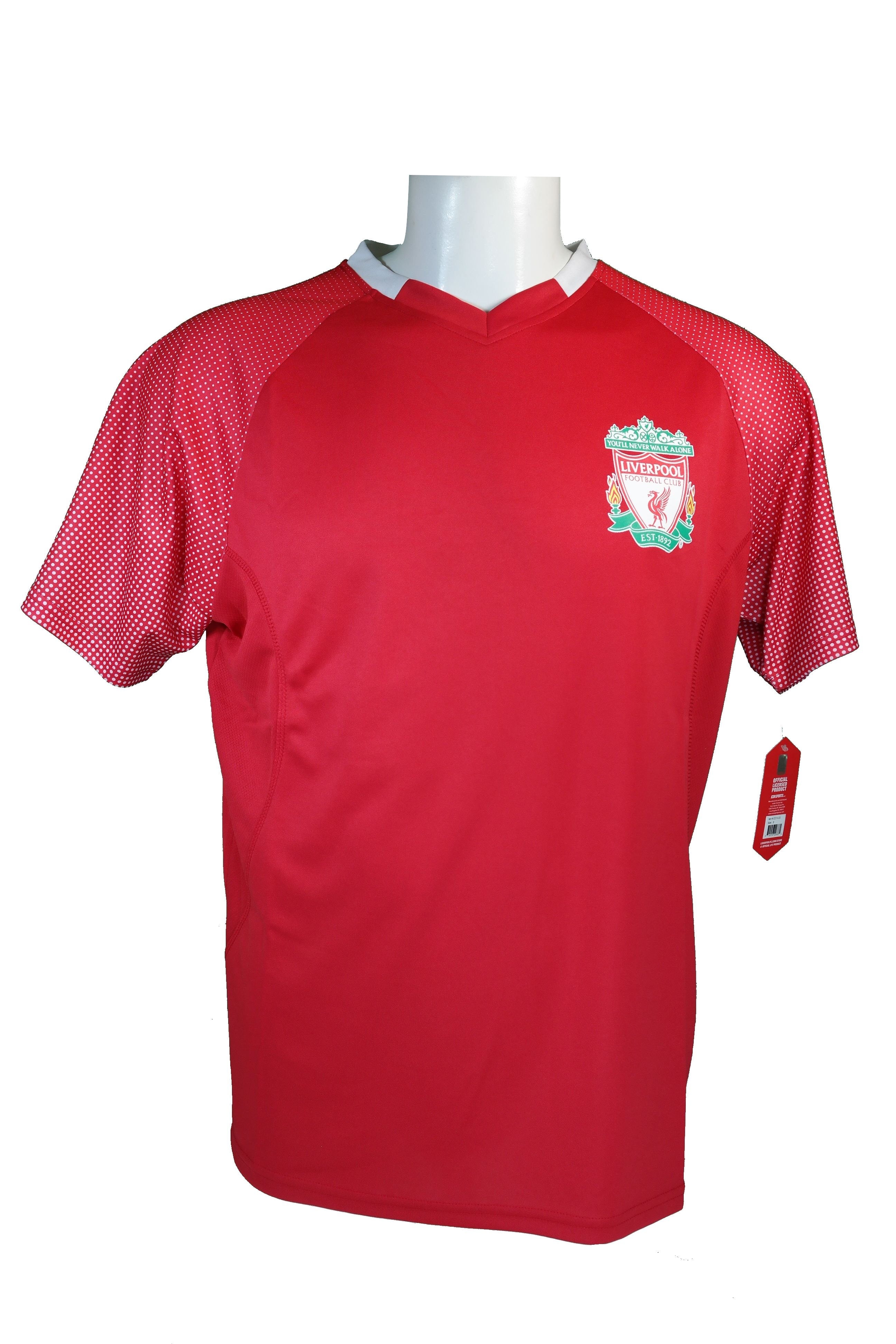 Details about   Icon Sport Group Liverpool F.C Official Adult Soccer Poly Jersey Small Red 