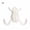 B, variant on Topwater Frog Lure Fishing Bait Lifelike Kicking Leg Action for Bass and Pike Soft Plastic Hollow Body Floating Surface Lure Weedless Tackle Gear 35mm