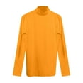 thumbnail image 3 of TINZ Haut de Base Ajusté Extensible Décontracté Couleur Unie pour Femmes Grande Taille Manches Longues, 3 of 3