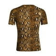 thumbnail image 6 of Lars Amadeus Men's Short Sleeves Round Neck Leopard Prints T-shirt, 6 of 6