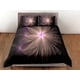 thumbnail image 3 of Flor Fractal Abstracto Rayo de Luz Funda Nórdica Juego de Cama Boho Full, Queen,, 3 of 4