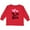 Red, variant on Inktastic Love Hearts Lil Sis Girls Long Sleeve Toddler T-Shirt