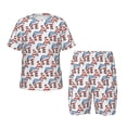 thumbnail image 1 of Balery Donkey Conjunto de Pijama Infantil de Manga Corta con Estampado – Ropa de Dormir de Algodón Suave-Medium, 1 of 6