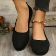 thumbnail image 2 of Mepaouo Dancing Shoes Women Sole-Simple Ballerina Flats Shoes Wide Toe Box Casual Shoes, 2 of 8