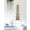 thumbnail image 4 of Excello Global Products EGP-HD-0405 Farmhouse Hanging Wooden Picture Frames Set, 5-Tier Photo Frames, Displays 5 Photos, Ready to Hang Family Picture Frames, 4 of 5