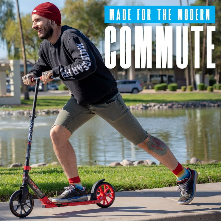 【MarkeB ROTY 回転式チェスト5段】 Madd Gear Kruzer 200mm Scooter - Easy Folding, Height