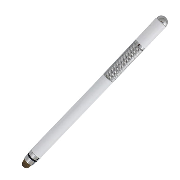 Lápiz para pantalla táctil, tableta, lápiz para escribir, lápiz capacitivo de acero inoxidable, lápiz 2 en 1 para teléfono, color blanco kenally EL002461-07