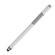 thumbnail image 1 of Lápiz para pantalla táctil, tableta, lápiz para escribir, lápiz capacitivo de acero inoxidable, lápiz 2 en 1 para teléfono, color blanco kenally EL002461-07, 1 of 2