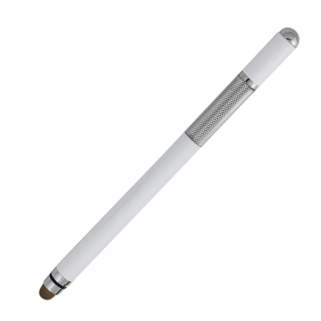 Lápiz para pantalla táctil, tableta, lápiz para escribir, lápiz capacitivo de acero inoxidable, lápiz 2 en 1 para teléfono, color blanco Inevent EL002461-07