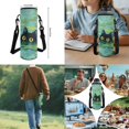 thumbnail image 7 of Xoenoiee Cat Lotus Leaves Print 4 Pcs Kids Backpack Set with Lunch Box Pencil Case Water Bottle Carrier Bag, Lightweight Preschool Knapsack for Girls Elementary Bookbag Schoolbag, 7 of 7