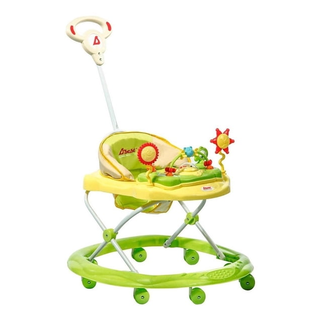 Andadera D Bebe Sun Musical Con Baston verde Mediano D'bebé Sun