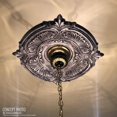 thumbnail image 4 of Ekena Millwork CMP19BA Baltimore Medallón de techo de PVC termoformado (se adapta a marquesinas de hasta 7 3/4") 19""OD x 3 1/2""ID x 1""P, 4 of 5