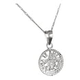 thumbnail image 3 of JOYARIS Dije Medalla Tetragramaton Diamantada + Cadena Plata Ley 925 DM-0000904, 3 of 3